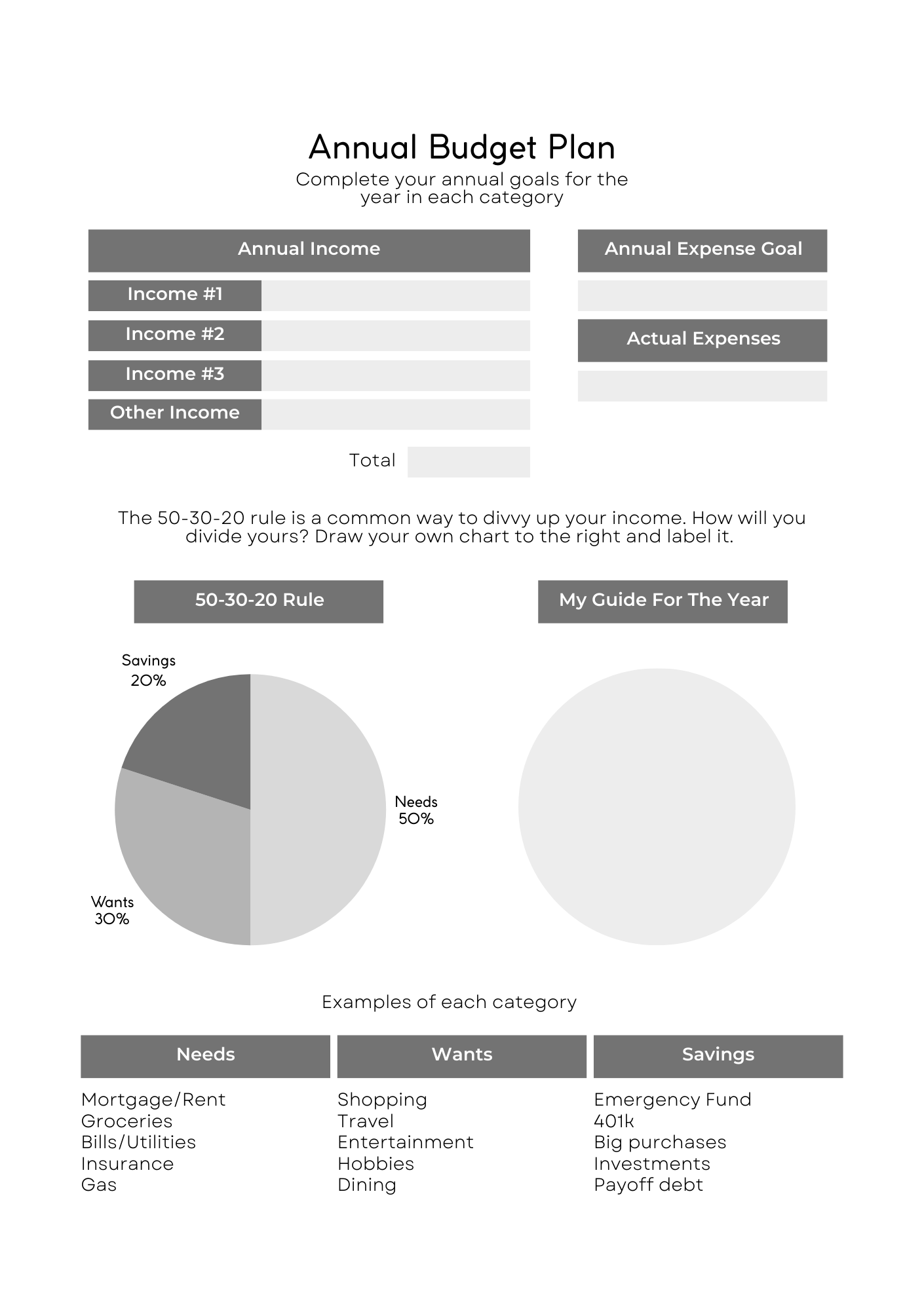 Expense Tracker & Budget Planner
