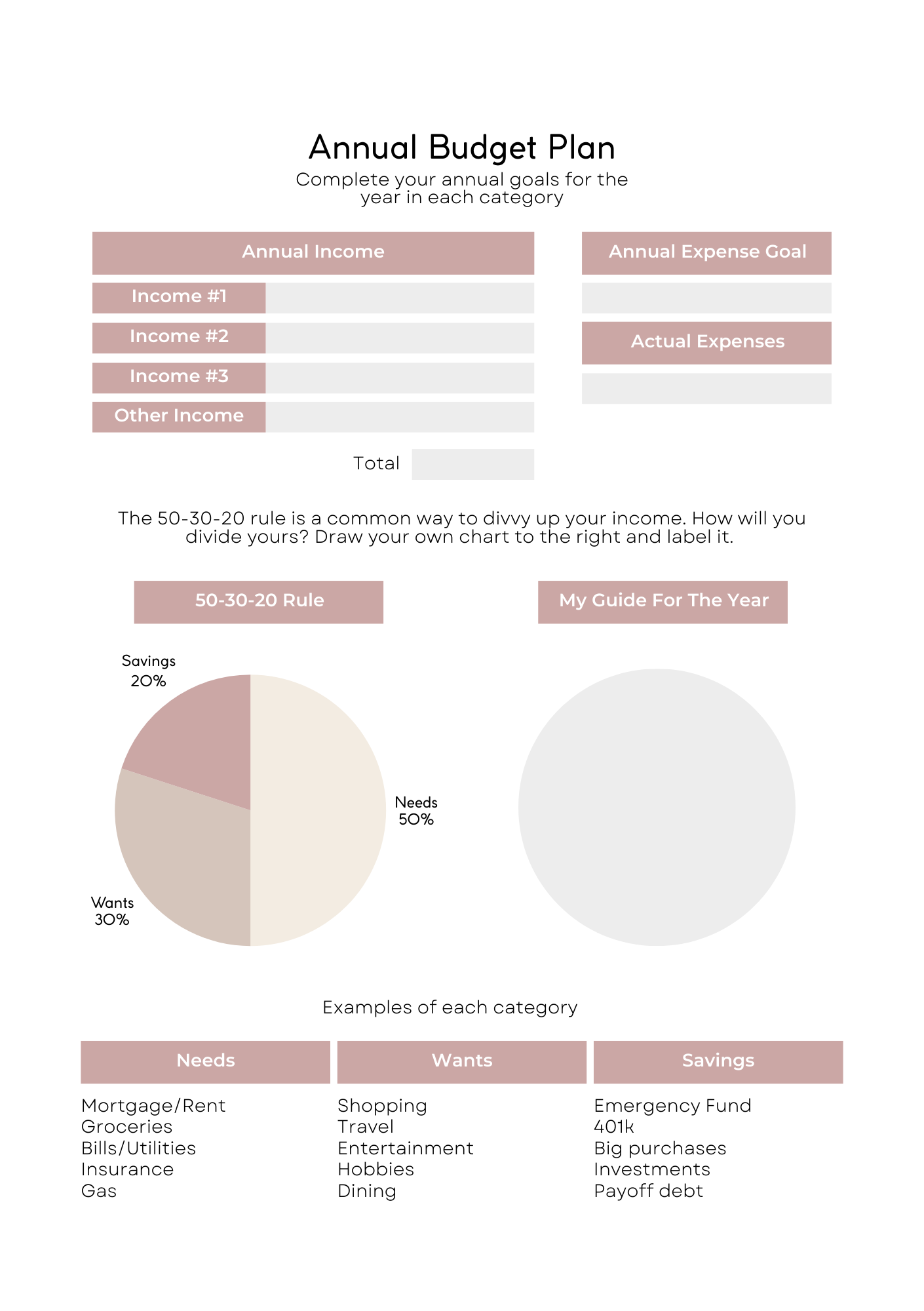 Expense Tracker & Budget Planner