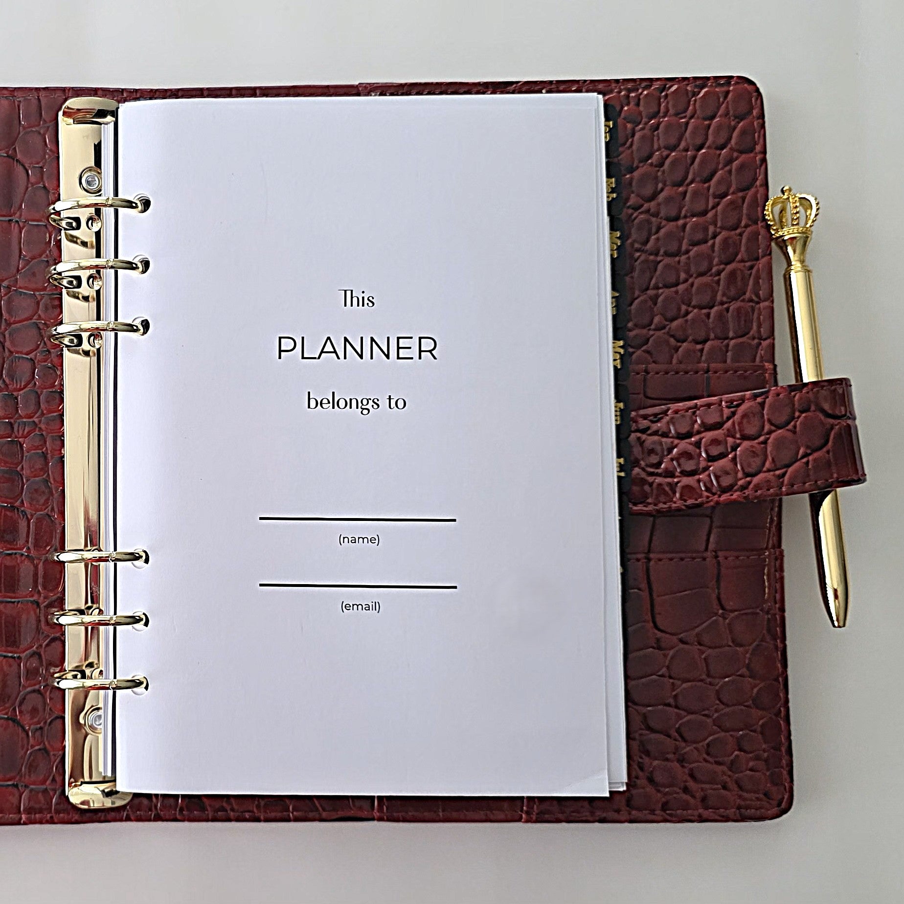 Emerald A5 Planner | Large