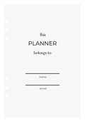 This Planner Belongs To